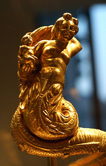 Detail of a Pair of Gold Armbands in the Metropolitan Museum of Art, July 2007