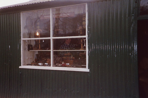 Saddlemaker in the Museum of Welsh Life, 2004