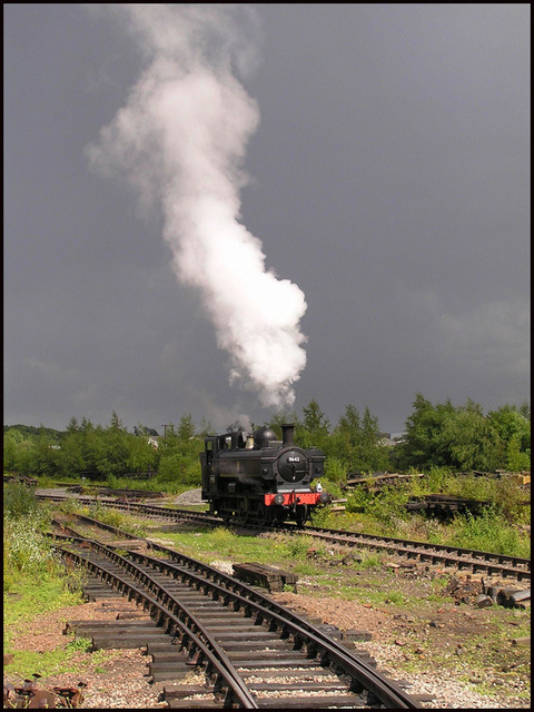 steam at Lydney Junction