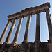 The Temple of Saturn in the Forum in Rome, July 2012