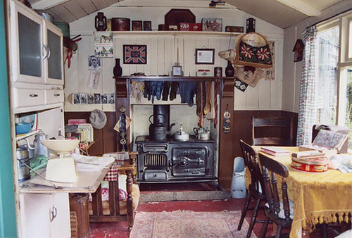 Shed Interior, Rhyd-y-car House, 1955, in the Museum of Welsh Life, 2004