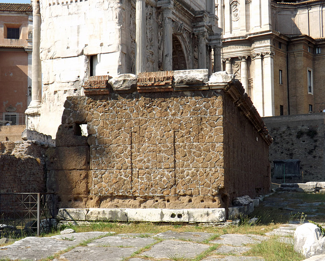 The Rostra in the Forum Romanum, July 2012