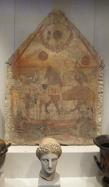 South Italian Wall Painting in the Metropolitan Museum of Art, July 2007