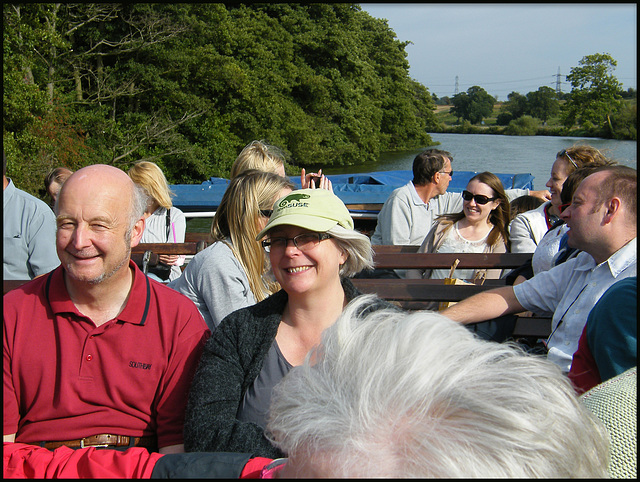 old friends on the boat