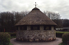 Cock Fighting Ring in the Museum of Welsh Life, 2004