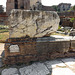 Remains of the Arch of Augustus in the Forum Romanum, July 2012