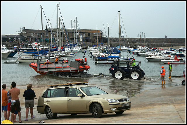 RNLI launch