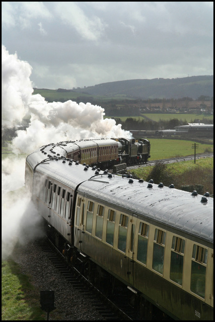 steaming by