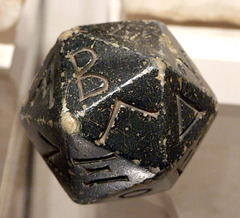 Steatite Polyhedron with Greek Letters in the Metropolitan Museum of Art, February 2008