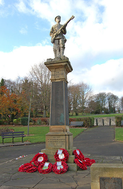 War Memorial, Conisbrough, South Yorkshire