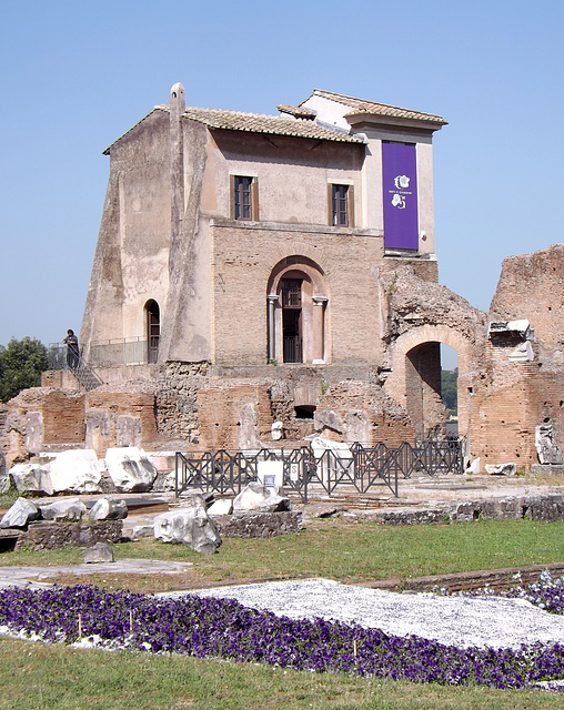 Gardens on the Palatine Hill in Rome, June 2012