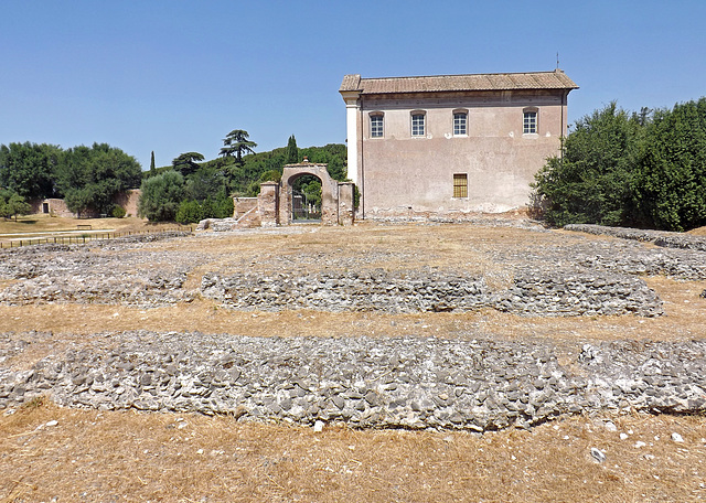 The Temple of Elagabalus on the Palatine Hill, July 2012