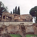 View of the Palatine Hill from the Forum in Rome, Dec. 2003