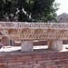 Marble Cornice from the House of the Vestal Virgins in the Forum Romanum, June 2012