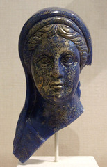 Glass Portrait Head of a Woman in the Metropolitan Museum of Art, September 2009