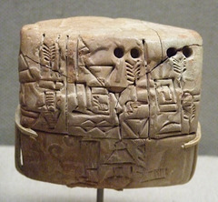 Administrative Tablet with a Seal Impression in the Metropolitan Museum of Art, September 2010
