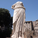 Statue of a Chief Vestal from the House of the Vestal Virgins in the Forum Romanum, July 2012