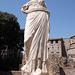 Statue of a Chief Vestal from the House of the Vestal Virgins in the Forum Romanum, July 2012