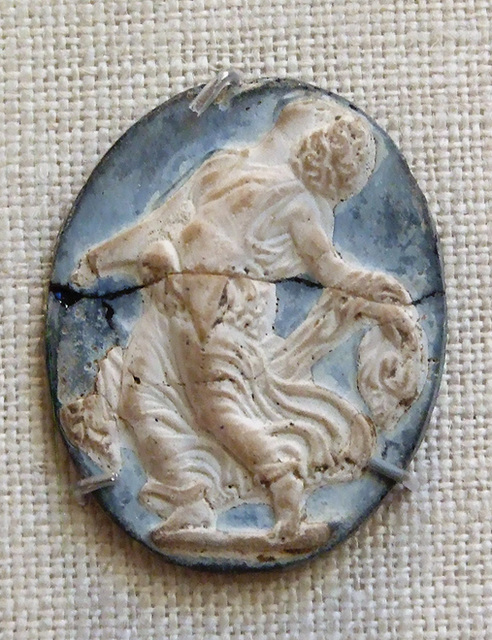Cameo-glass Medallion of a Maenad in the Metropolitan Museum of Art, December 2008