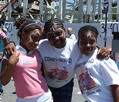 The Dreamland Kids at the Coney Island Mermaid Parade, June 2007