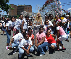 The Dreamland Kids at the Coney Island Mermaid Parade, June 2007