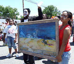 Dreamland at the Coney Island Mermaid Parade, June 2007