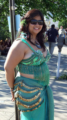 Portrait of a Mermaid at the Coney Island Mermaid Parade,  June 2007