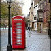 old Oxford telephone box