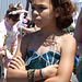 Portrait of a Mermaid at the Coney Island Mermaid Parade,  June 2007