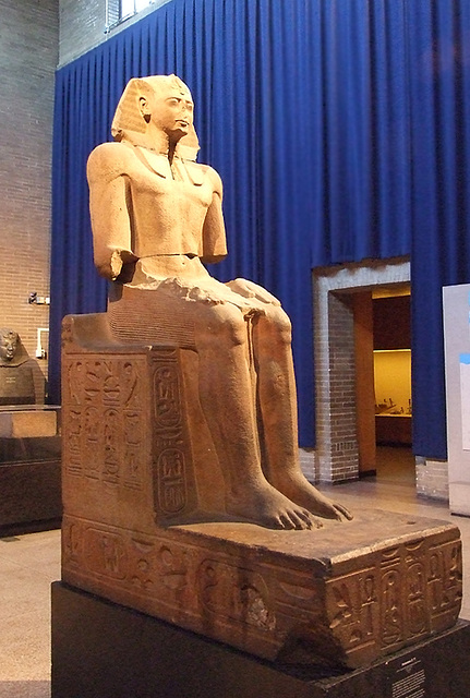 Statue of Ramesses II in the University of Pennsylvania Museum, November 2009