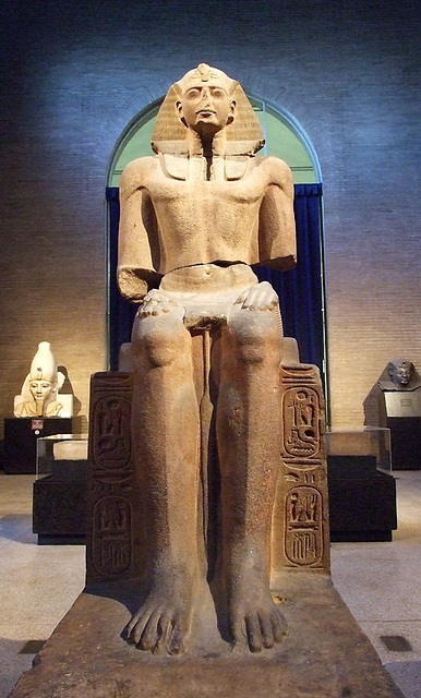 Statue of Ramesses II in the University of Pennsylvania Museum, November 2009