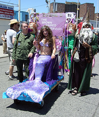 The Coney Island Mermaid Parade, June 2007