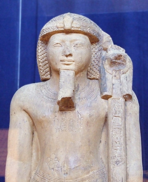 Statue of Ramesses III in the University of Pennsylvania Museum, November 2009