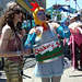 Chicken of the Sea at the Coney Island Mermaid Parade, June 2007