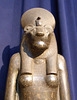 Detail of the Statue of the Goddess Sekhmet in the University of Pennsylvania Museum, November 2009