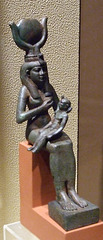 Isis Nursing Horus in the University of Pennsylvania Museum, November 2009