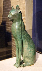 Egyptian Statue of a Cat in the University of Pennsylvania Museum, November 2009