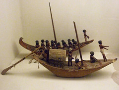 Egyptian Model Boats in the University of Pennsylvania Museum, November 2009