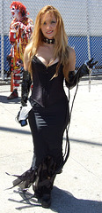 Goth Mermaid at the Coney Island Mermaid Parade, June 2007