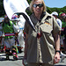 Steve Irwin and Stingray at the Coney Island Mermaid Parade, June 2007