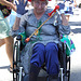 Senior Citizen Mermaid at the Coney Island Mermaid Parade, June 2007