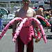 Pink Octopus Guy at the Coney Island Mermaid Parade, June 2007