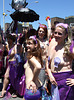 Purple Cat-Mermaids at the Coney Island Mermaid Parade, June 2007