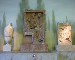 Greek Grave Monuments in the University of Pennsylvania Museum, November 2009