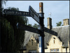 death of an Oxford blue signpost