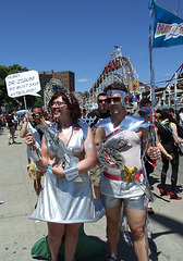 Splash Gordon at the Coney Island Mermaid Parade, June 2007