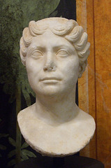 Marble Portrait of a Middle-Aged Woman in the University of Pennsylvania Museum, November 2009