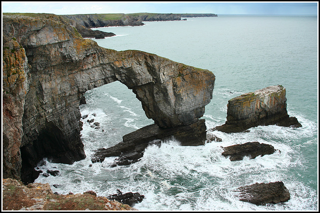 The Green Bridge of Wales