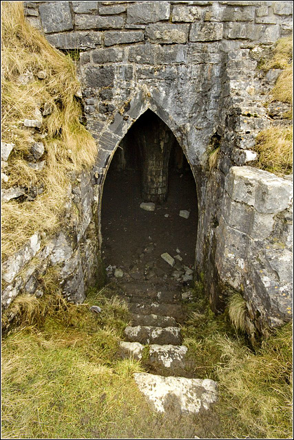 Crypt stairway