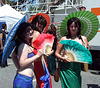 Geisha Girl Mermaids at the Coney Island Mermaid Parade, June 2007